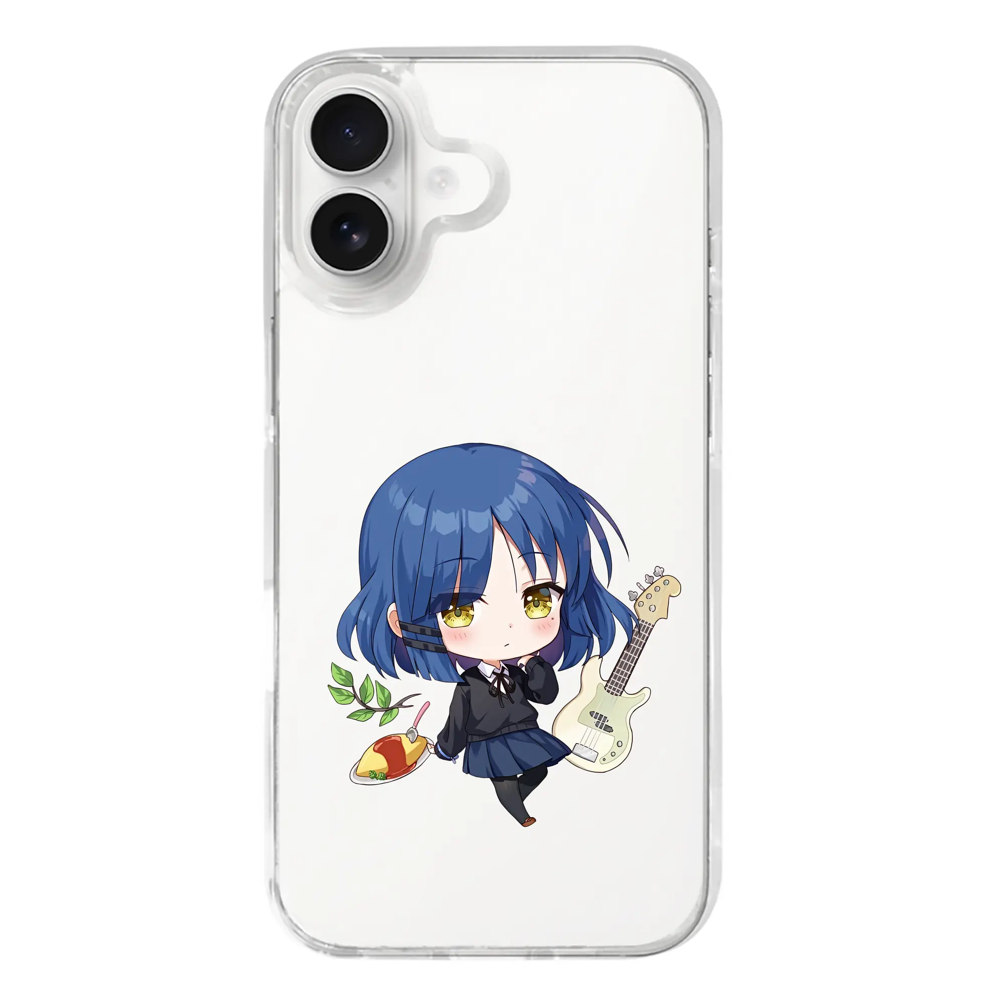 ぼっちざろっく！ グッズ,山田リョウ - iPhone 17シリーズ 透明スマホケース – 薄型・耐衝撃・精密フィット保護カバー